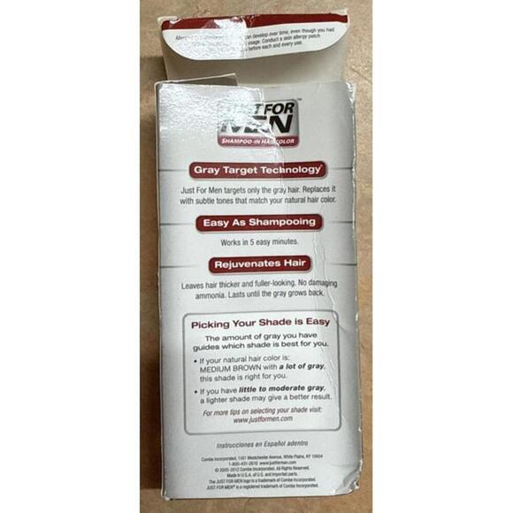 Just for Men 4933 Hair Color, Medium Brown - Picture 5 of 9